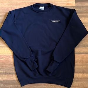 Handcuffs Navy Blue Crewneck Sweatshirt (Youth L)